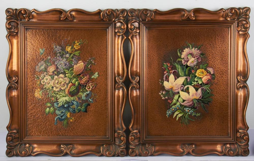 Albert Gilles, Floral Still On Copper (1 of 10)