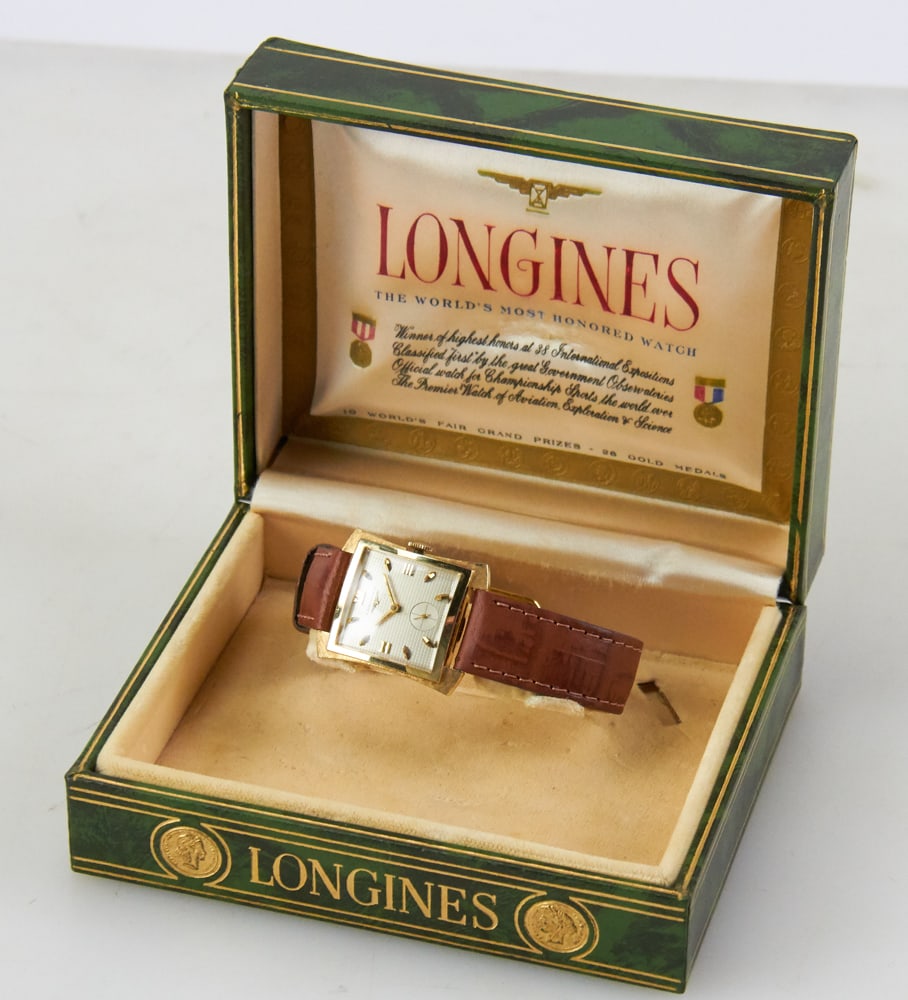 Men's 14k Longines Wrist Watch (1 of 7)