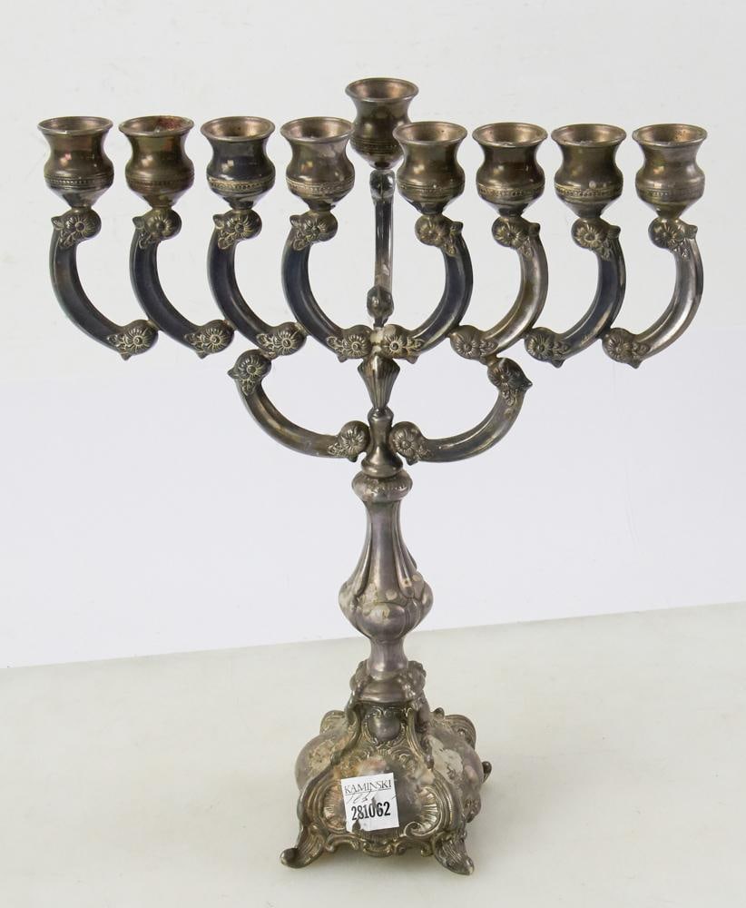 Sterling Silver Menorah (1 of 6)