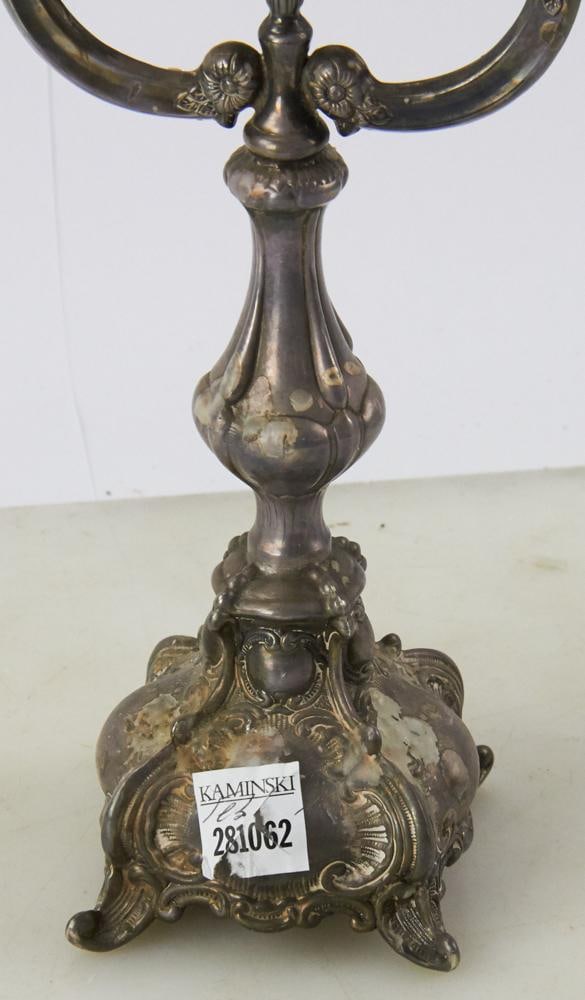 Sterling Silver Menorah - 4