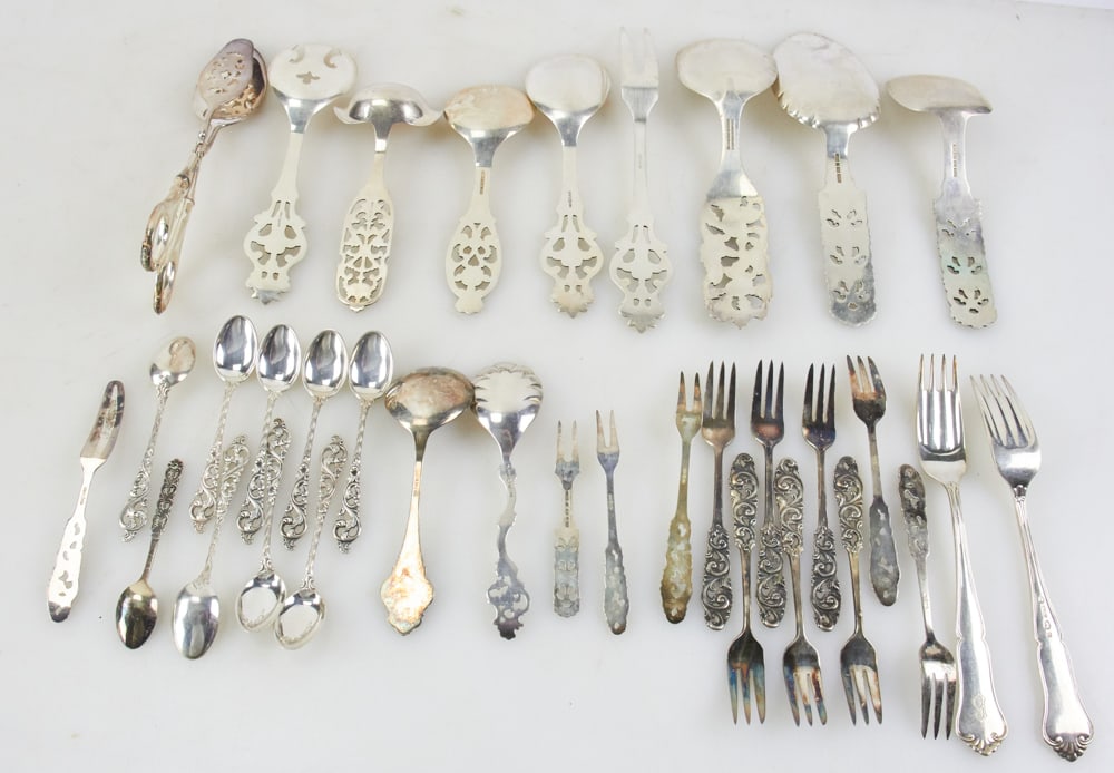 Assorted Danish .800 Silver Flatware - 7