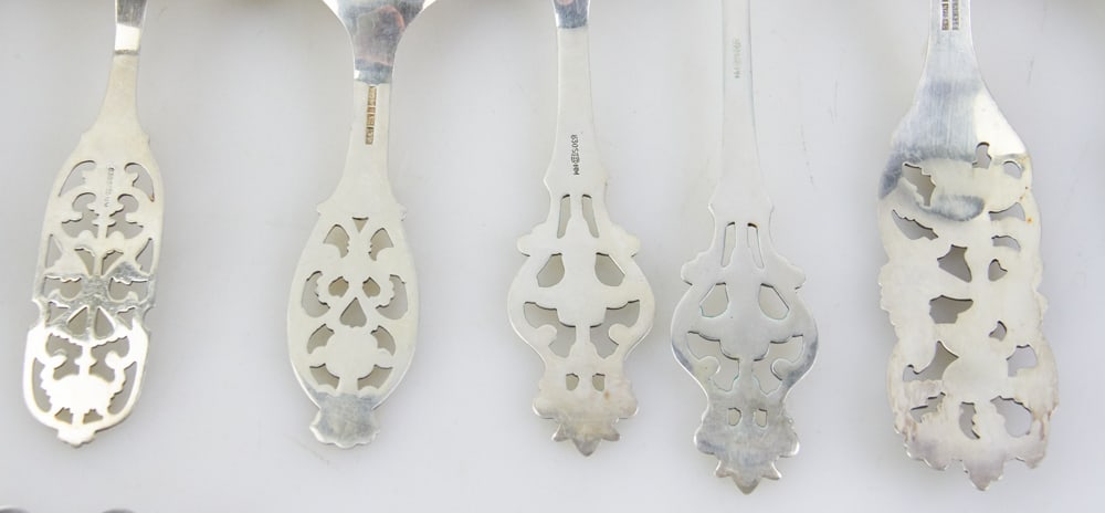 Assorted Danish .800 Silver Flatware - 8
