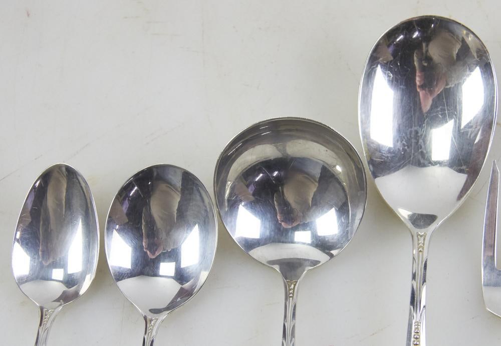 Oneida Sterling "Heiress" Pattern Flatware - 11