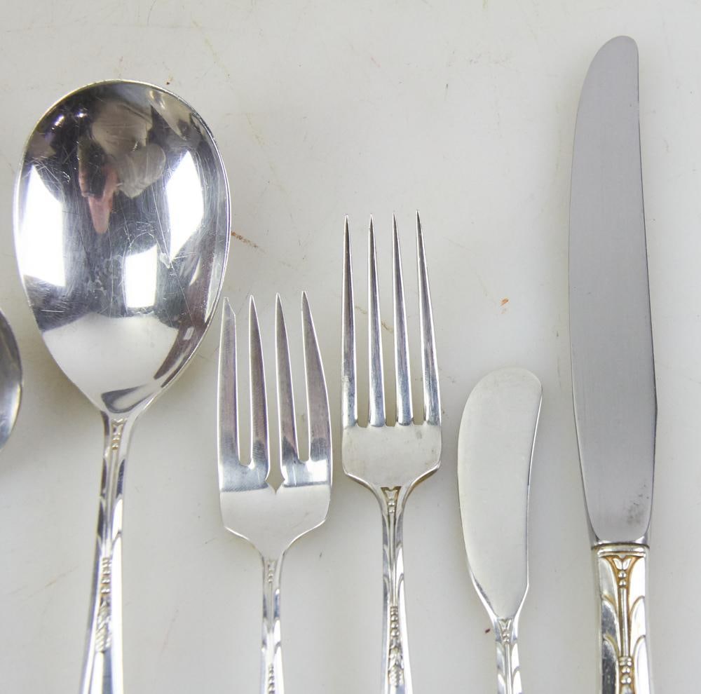 Oneida Sterling "Heiress" Pattern Flatware - 15
