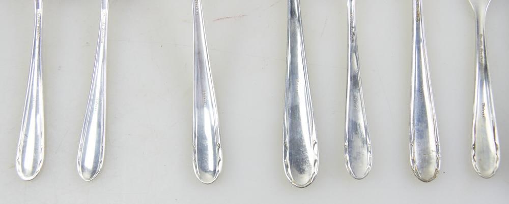 Oneida Sterling "Heiress" Pattern Flatware - 18