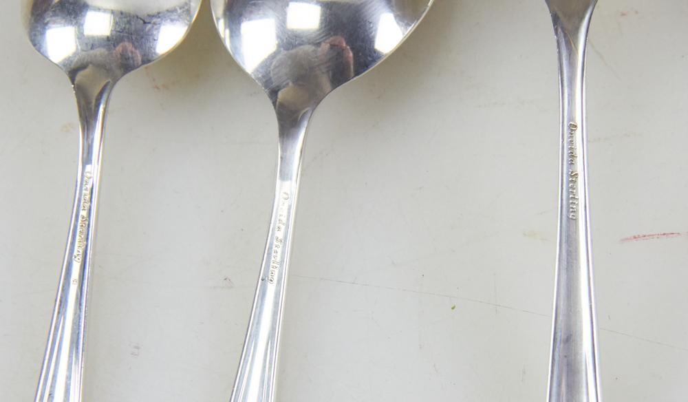 Oneida Sterling "Heiress" Pattern Flatware - 19