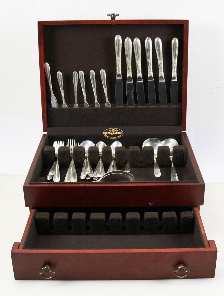 Oneida Sterling "Heiress" Pattern Flatware (1 of 19)