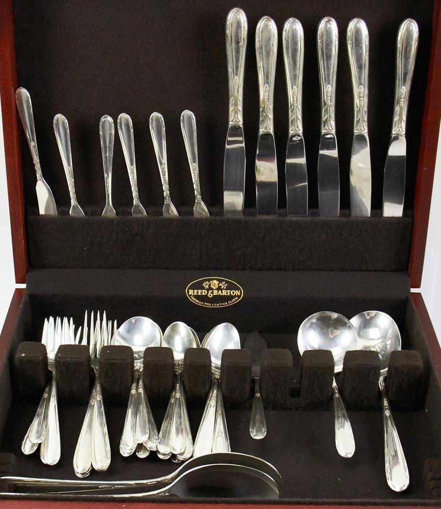 Oneida Sterling "Heiress" Pattern Flatware - 4