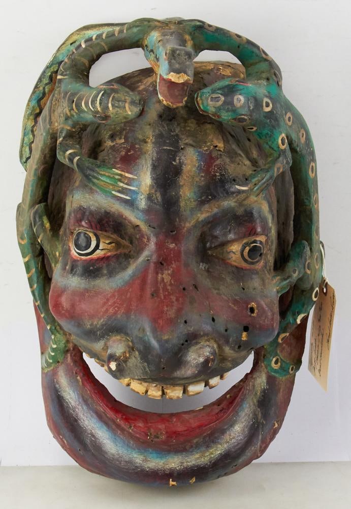 Mexican Painted Large Mask (1 of 5)