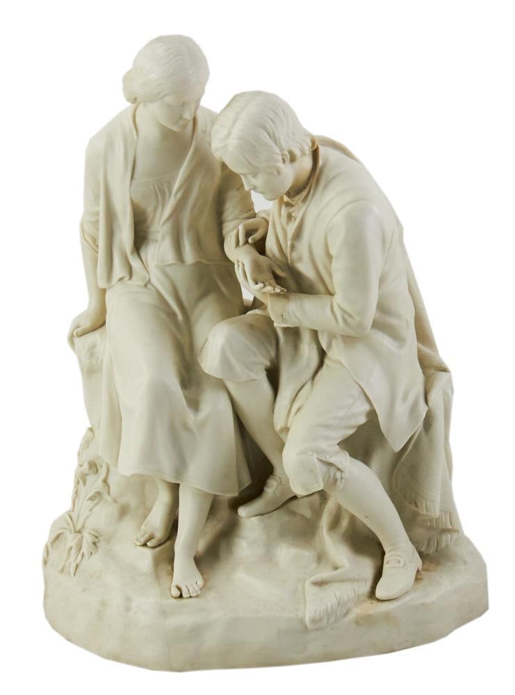 Large Copeland, England Parian Ware Figure (1 of 5)