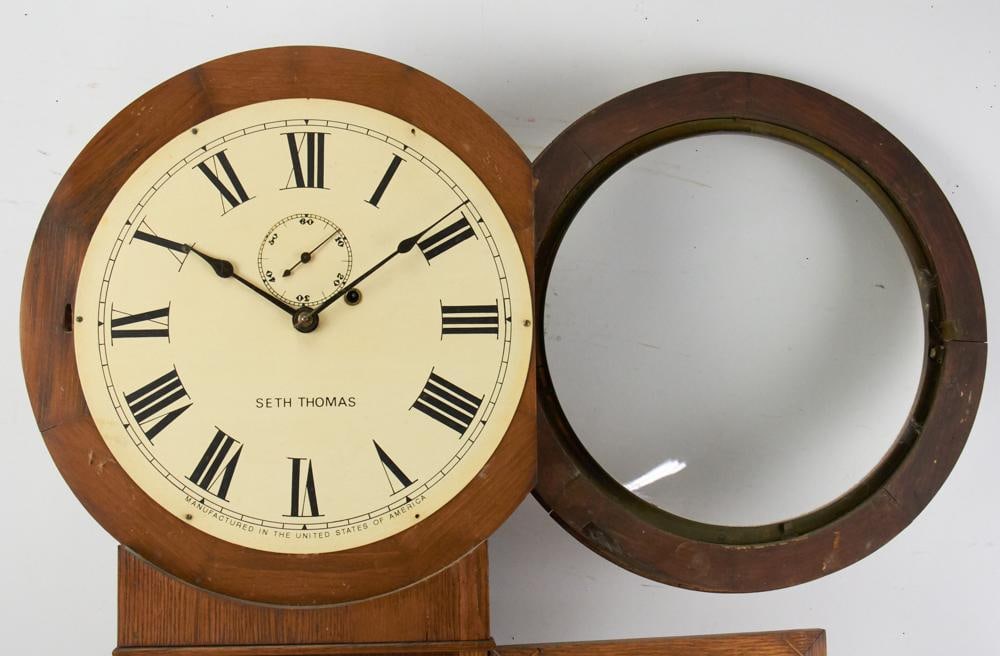 Early 20thC Seth Thomas #2 Regulator Clock - 10