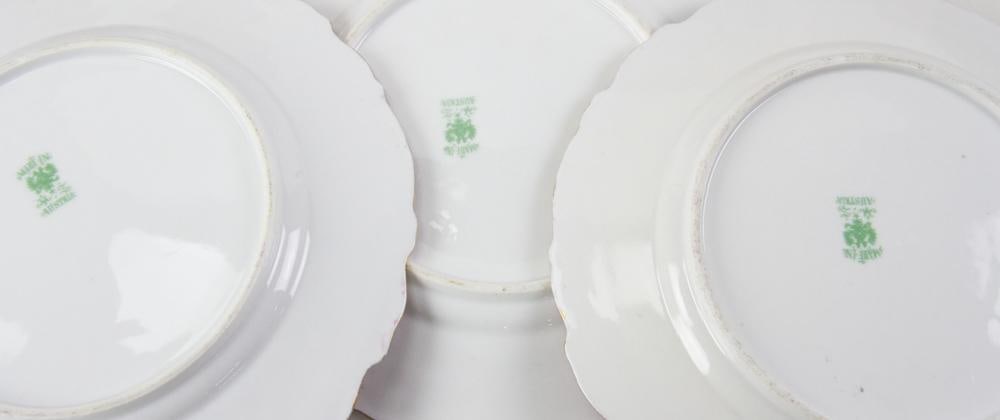 Austrian Fish Set, Platter with Plates - 13