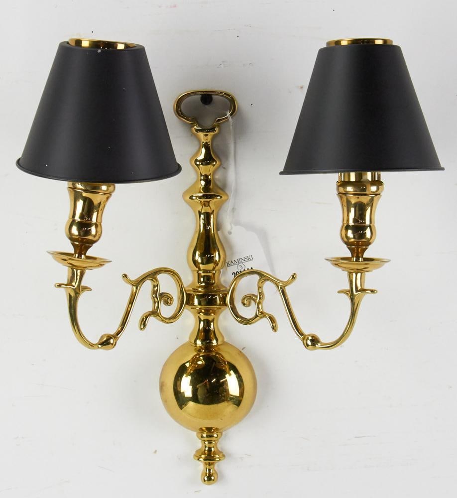 Brass Wall-mounted Candle Wall Sconce (1 of 5)