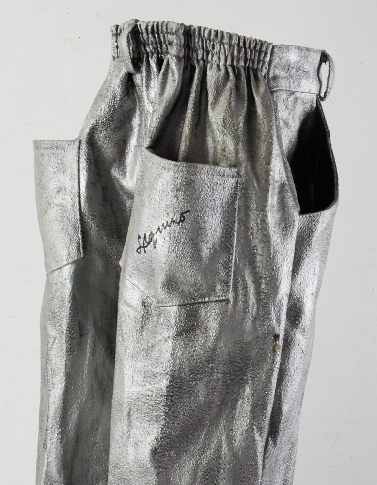 Silver Pants Sculpture - 3