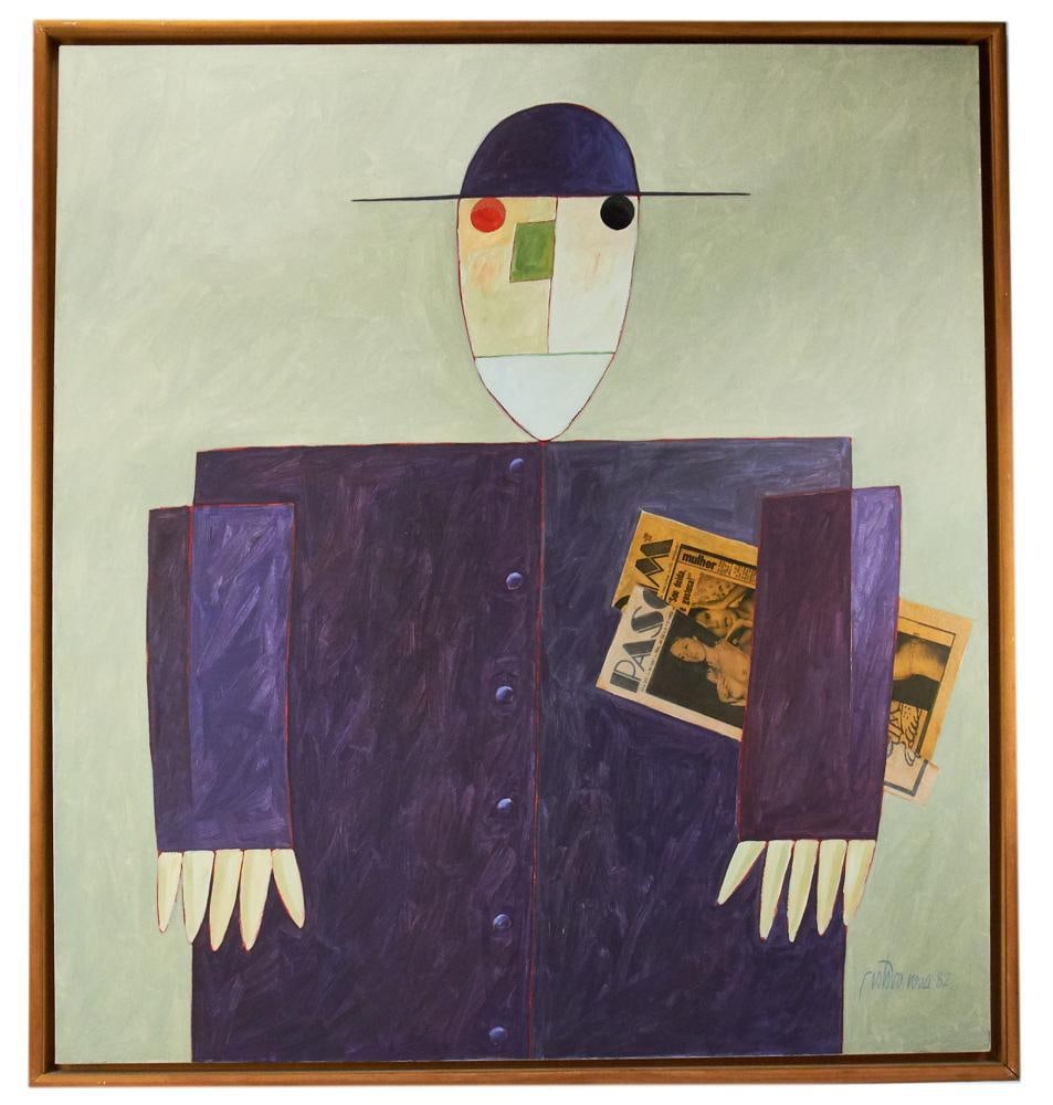 Gustavo Rosa, "Father John", Oil on Canvas (1 of 4)