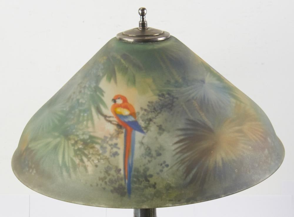 Pairpoint Parrot Table Lamp - 6