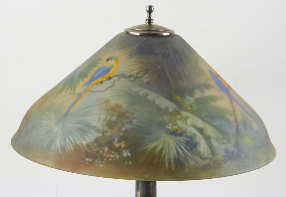 Pairpoint Parrot Table Lamp - 8