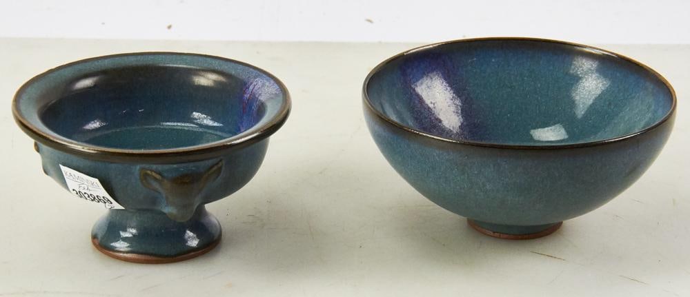 Two Chinese Jun Ware Bowls - 6