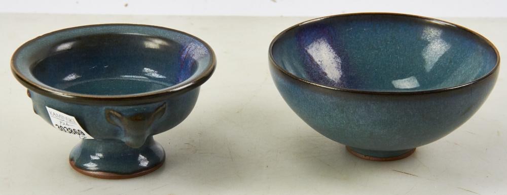 Two Chinese Jun Ware Bowls - 7