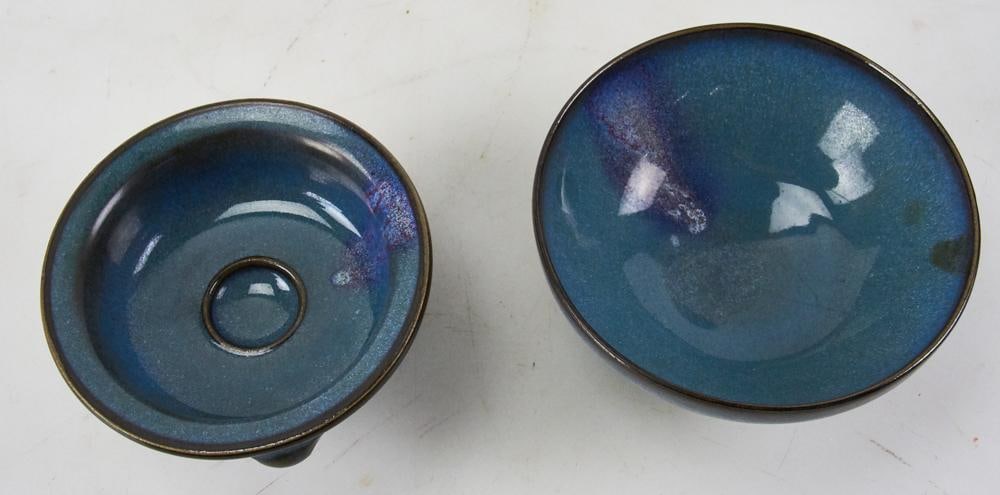 Two Chinese Jun Ware Bowls - 8