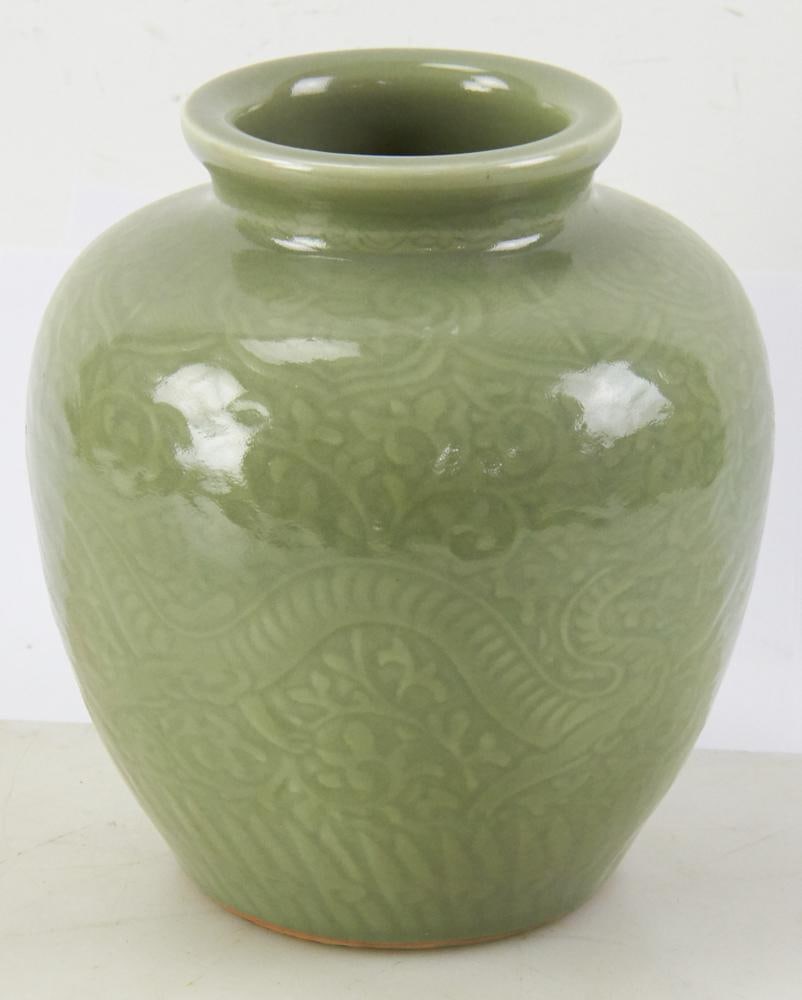 Chinese Celadon Vase (1 of 10)