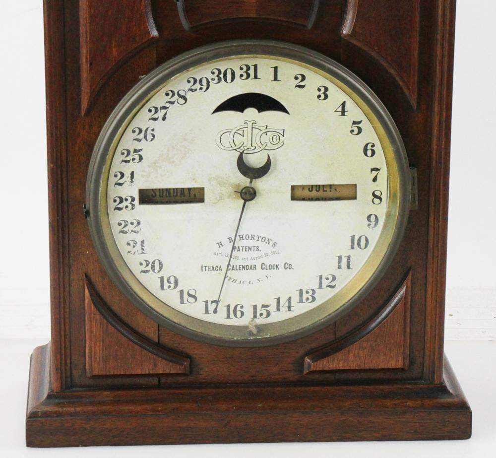 Ithaca Calendar Clock Co. Calendar Clock - 5