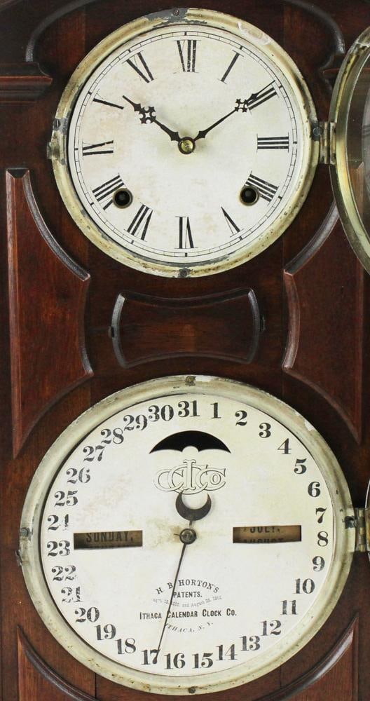 Ithaca Calendar Clock Co. Calendar Clock - 7