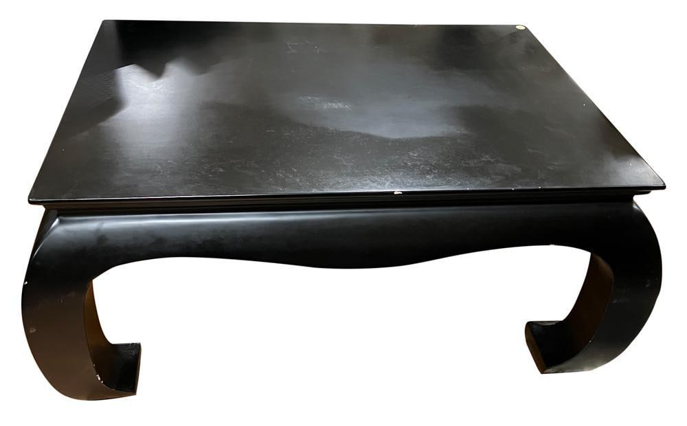Contemporary Chinese Ebonized Center Low Table (1 of 6)
