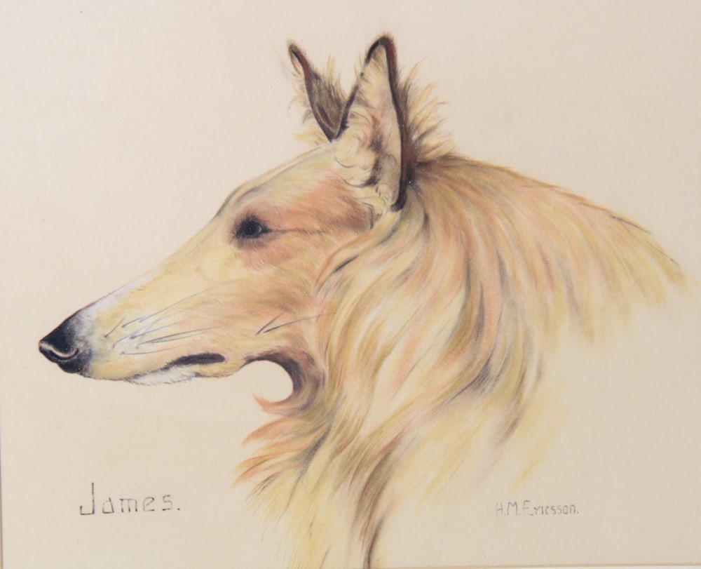 Hampton M. Ericsson, "James", Pastel - 2