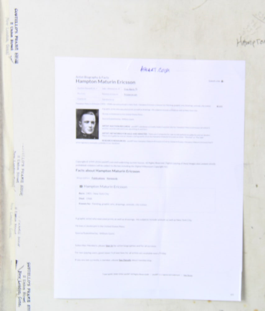 Hampton M. Ericsson, "James", Pastel - 6