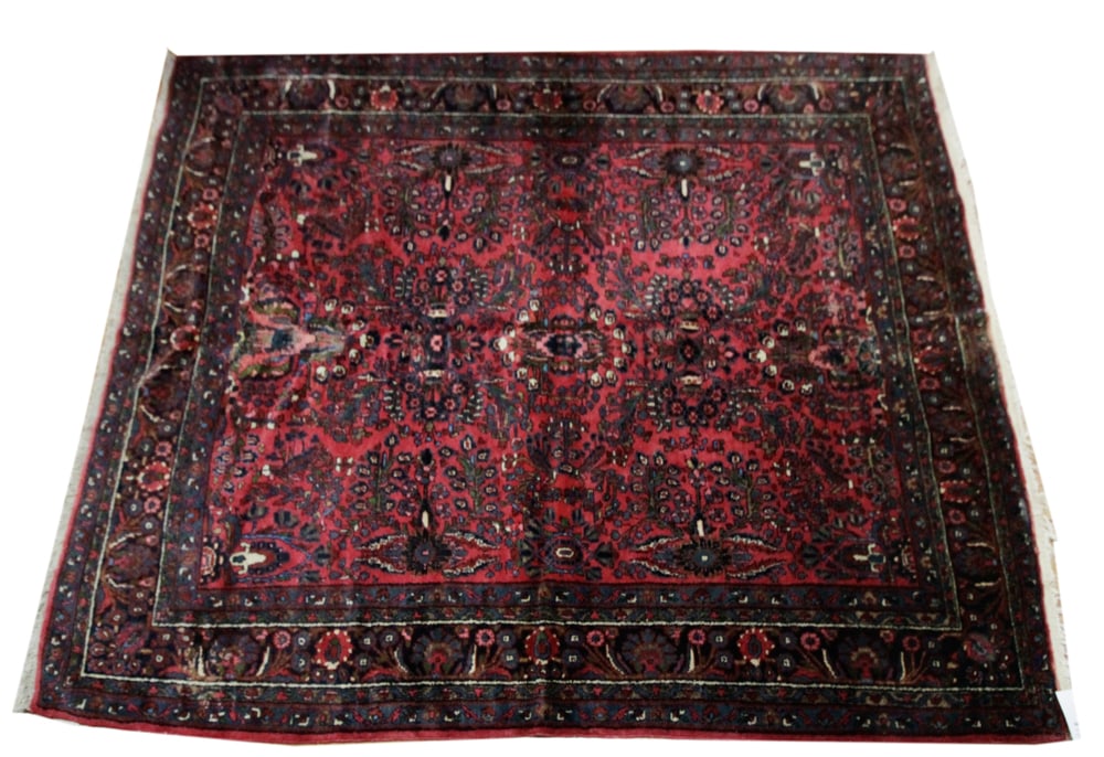 Antique Persian Lilihan Rug (1 of 5)