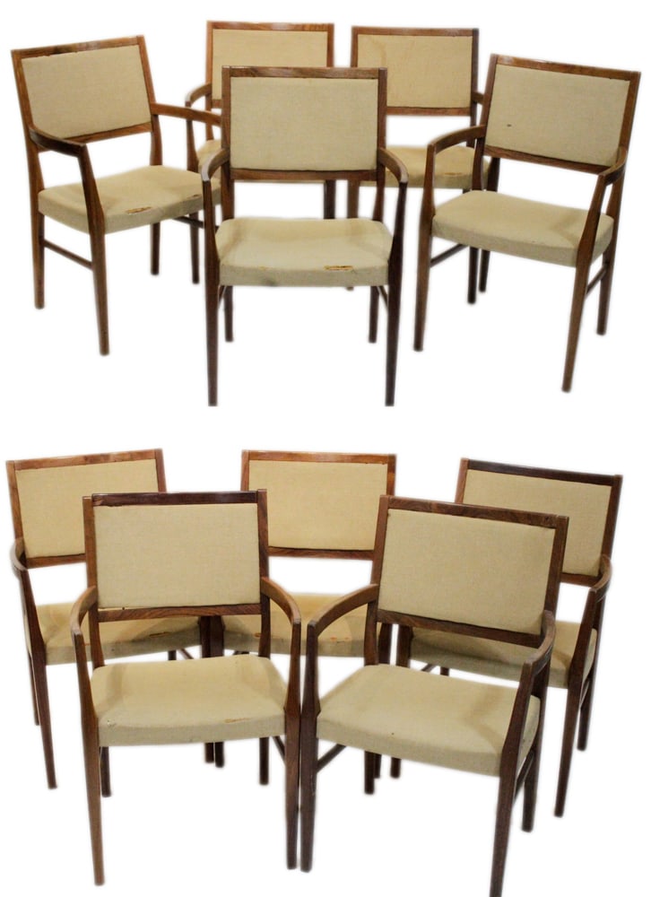 Svegards Markaryd, Sweden, Set of (10) Chairs (1 of 12)