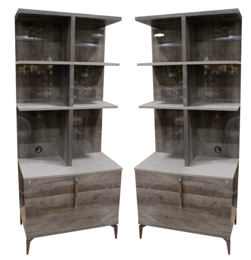 Pair of Alf Italia Sectional Bookcases (1 of 9)
