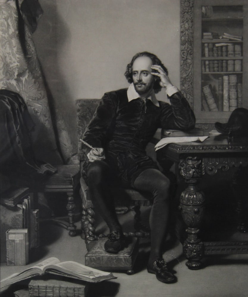 William Shakespeare, Lithograph - 3