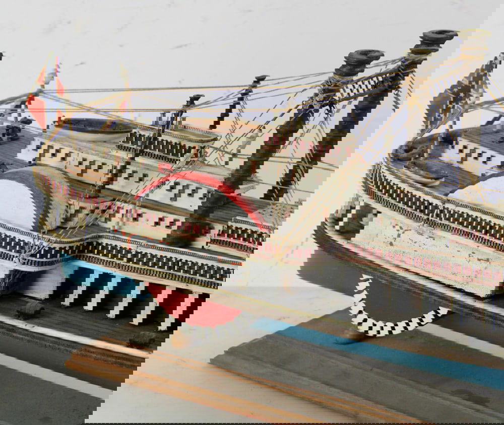 Robert E. Lee, Mississippi Steamboat Model - 3