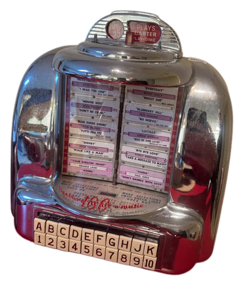 Vintage Seeburg Wall-O-Matic Jukebox Wallbox (1 of 3)