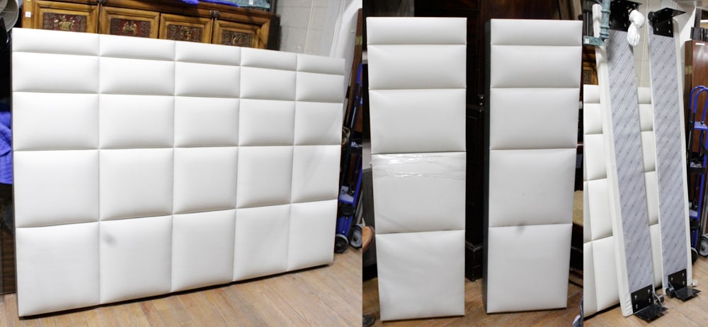 Roche Bobois "Courchevel" Upholstered Headboard (1 of 8)