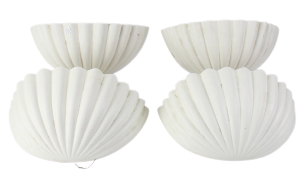 Group of 1/2 Shell Wall Sconces (1 of 6)