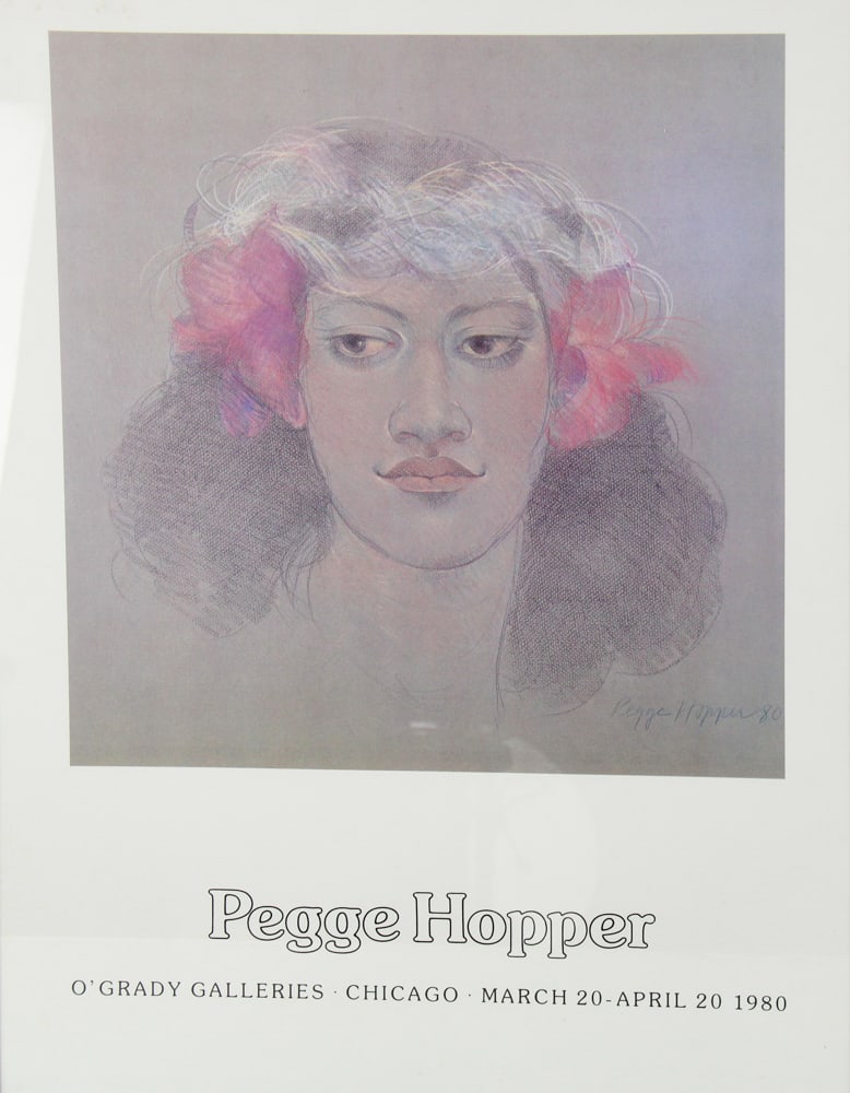 Two Gallery Posters for Pegge Hopper - 7