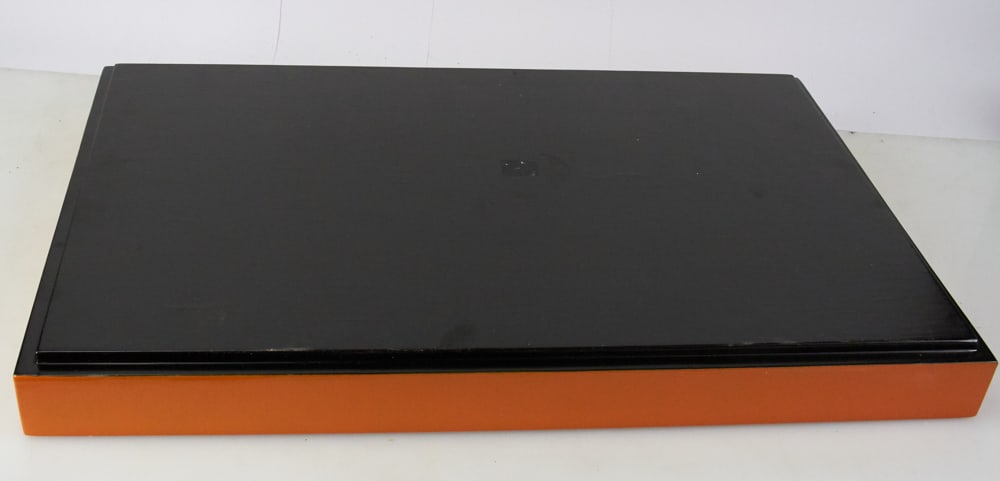 Orange Lacquered Serving Tray - 4
