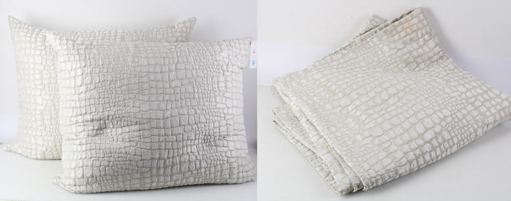 Modern Pair Pillow and Spread, Ann Gish (1 of 6)