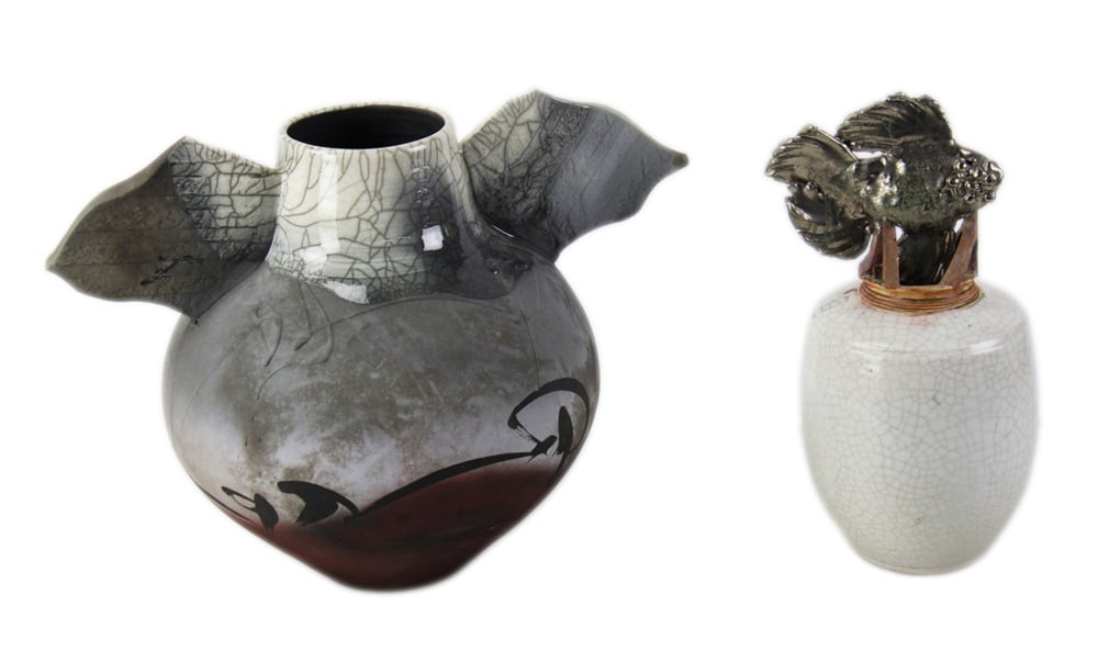 Two Pieces of Studio Art Pottery (1 of 7)
