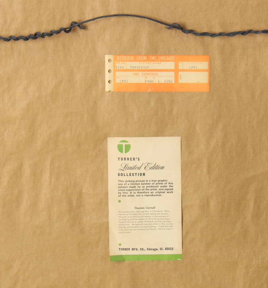 Thomas Cornwell, Frederick Douglass Etching - 7