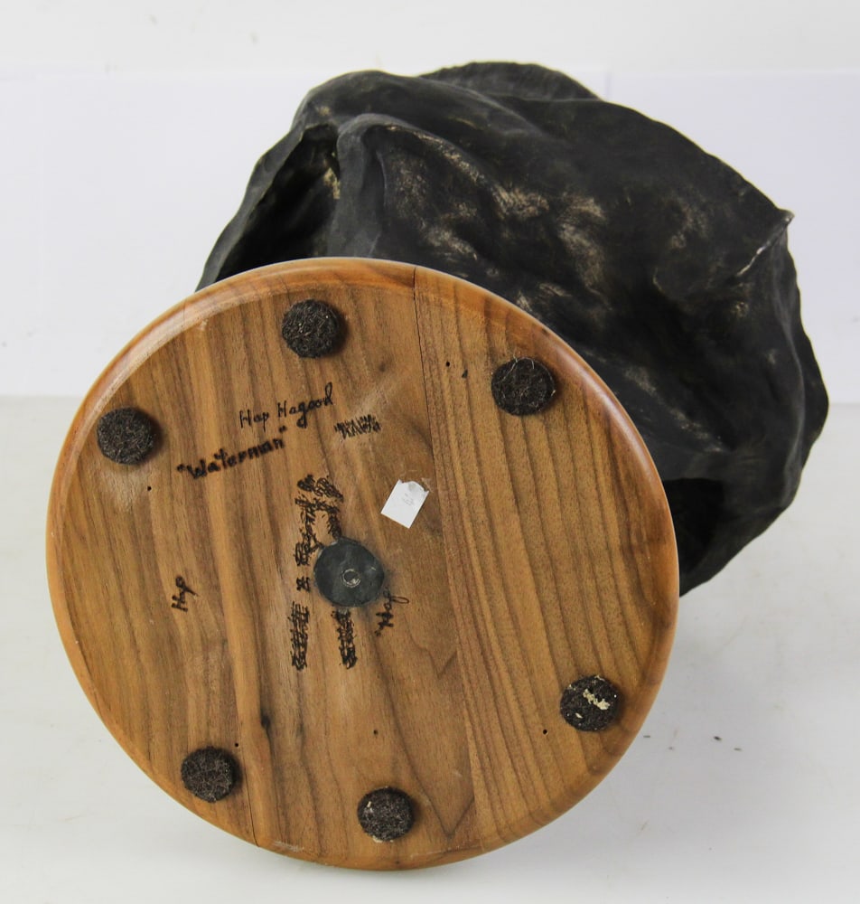 Hap Hapgood, "Waterman", Bronzed Fired Clay Bust - 7