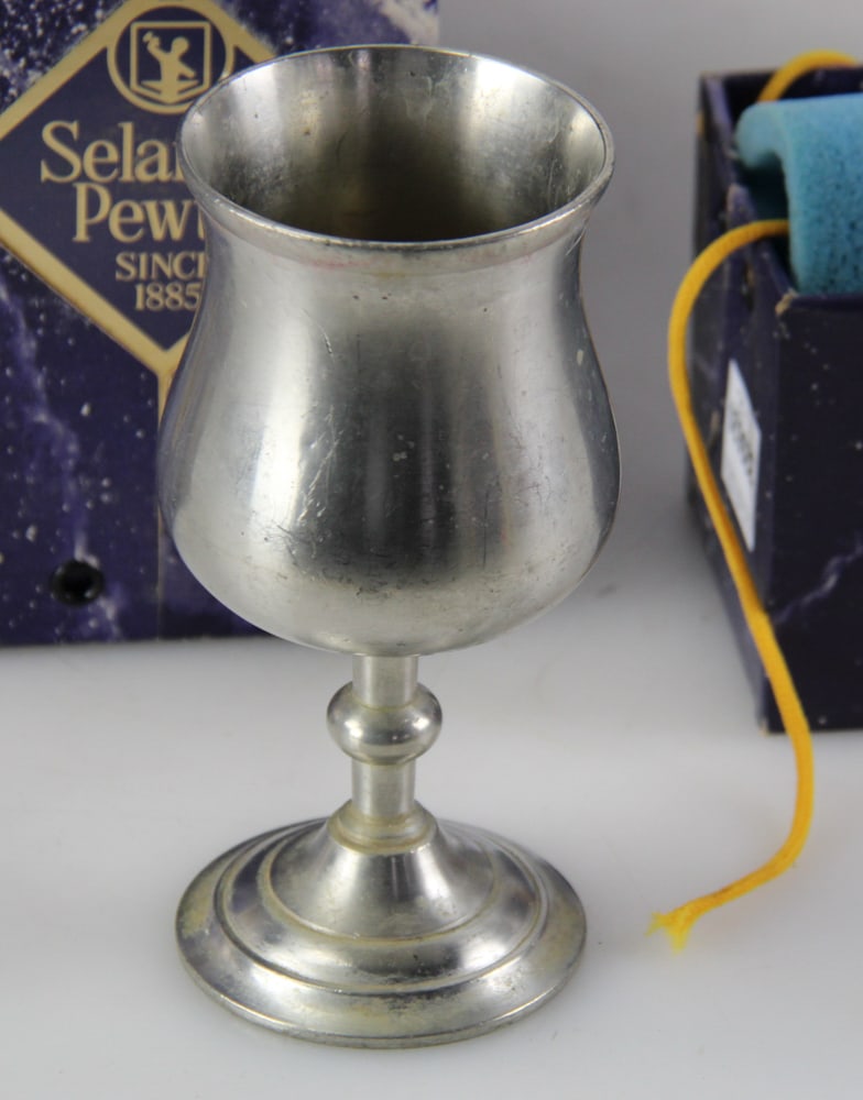 Selanger Pewter Goblets in Box - 4