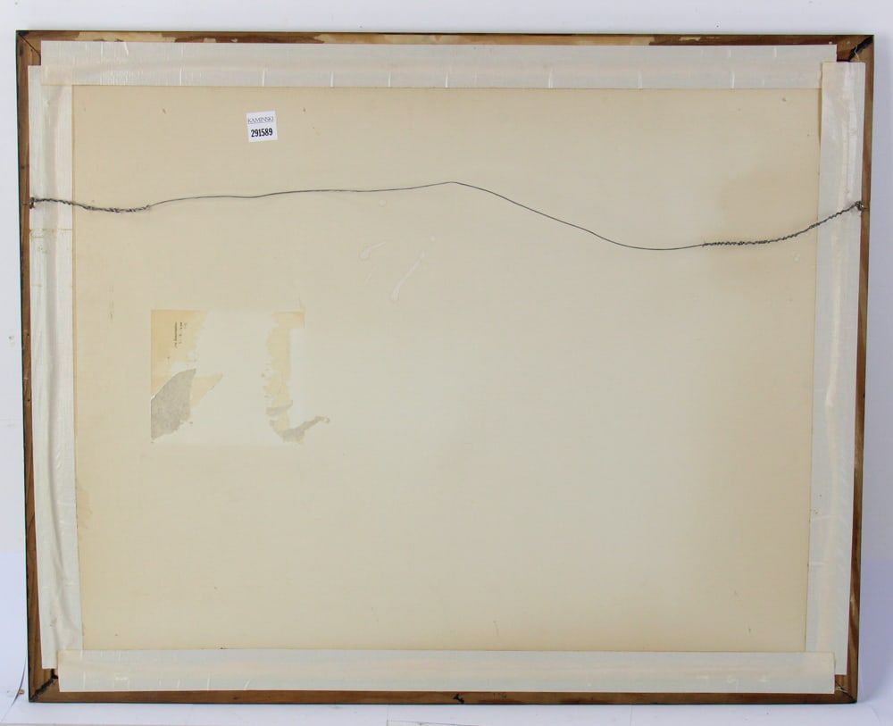 Abstract Monotype, Signed, Dated 1991 - 6