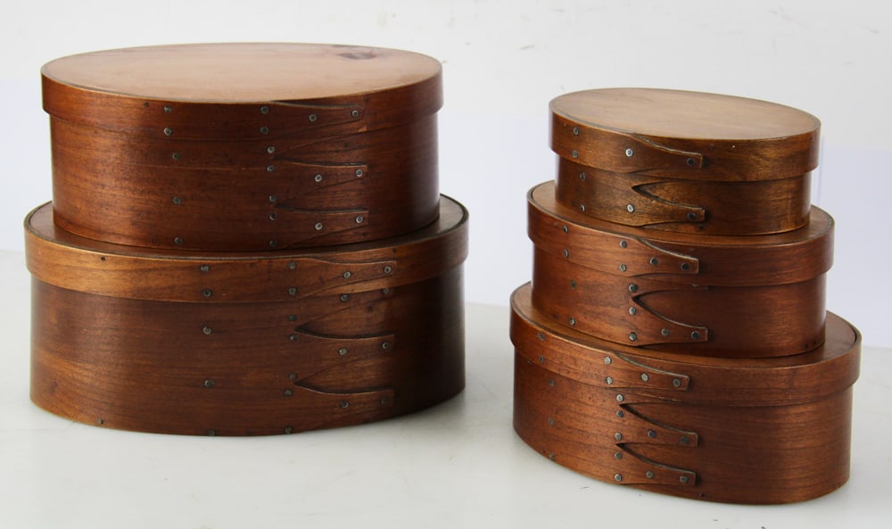 Shaker-style Nesting Boxes, Signed - 2