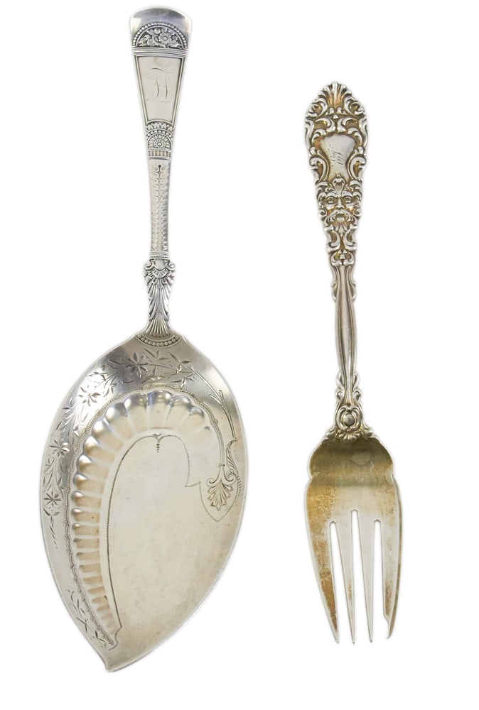 Sterling Dominick and Haff Fork and Gorham Knife (1 of 5)