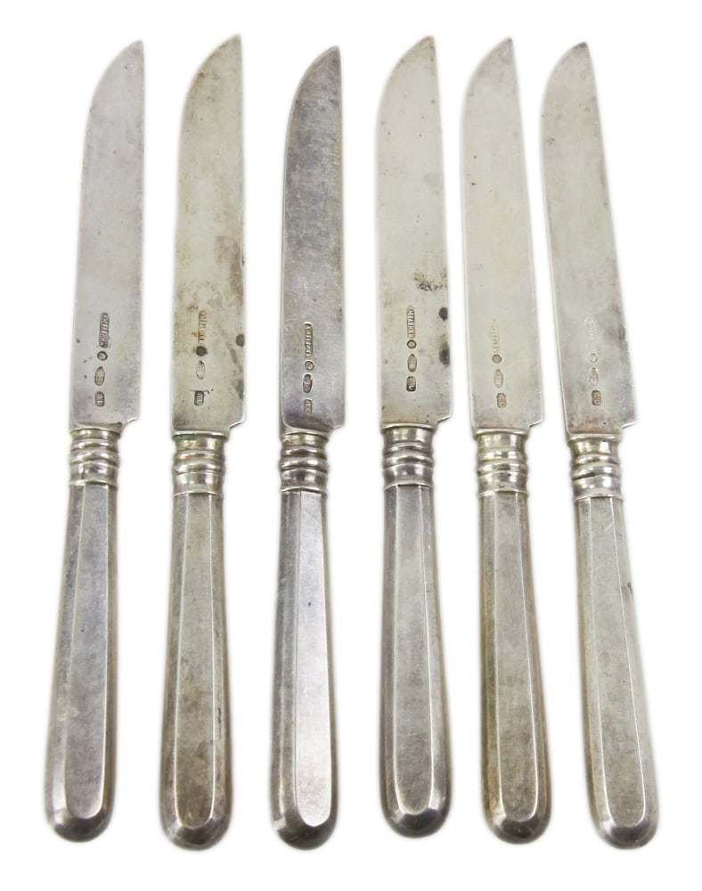 Russian Silver Knives, Chabad Lubavitch (1 of 6)