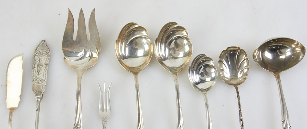 Assorted Sterling Serving Pieces - 2